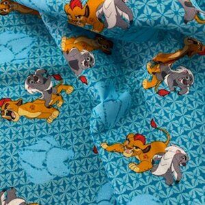 DISNEY Springs Creative LION GUARD Friend Power Cotton Fabric Last Piece 1.75 yd